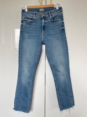 MOTHER The mid rise dazzler ankle Fray jeans 26